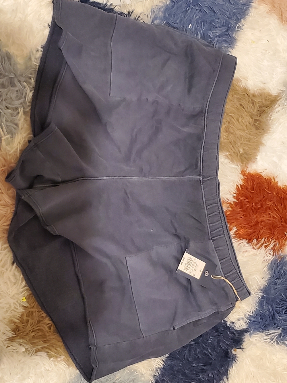 Women's Navy Blue Casual Drawstring Shorts Size 1x